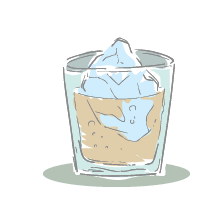 水割りイラスト